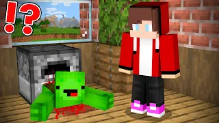 Who DRAGGED Mikey and JJ Into The Scary Furnace in Minecraft - Maizen JJ and Mikey