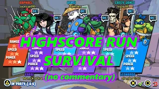 TMNT Shredders Revenge Dimension Shellshock DLC Highscore Full Run No Commentary