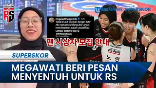 PESAN PENUH HARU MEGAWATI untuk Red Sparks usai Akhiri Liga, Bakal Balik ke Indonesia April Nanti