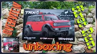 Unboxing Traxxas Trx4M bronco - first test run￼