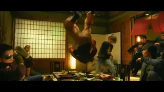 Dragon Tiger Gate Restaurant Fight Scene