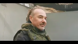 Лидер группы "Джанго" Алексей Поддубный спел для военнослужащих ДНР. Donbass. Donetsk.