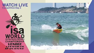 WEBCAST / Competition Day 2 - 2023 ISA World SUP & Paddleboard Championship