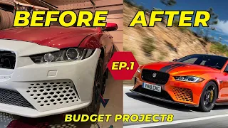 JAGUAR XE TRANSFORMATION TO PROJECT 8 - ep.1