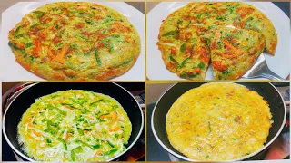 How to make Cabbage Omelette - with veggies Recipe