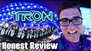 NEW TRON Rollercoaster BRUTALLY HONEST REVIEW At Magic Kingdom