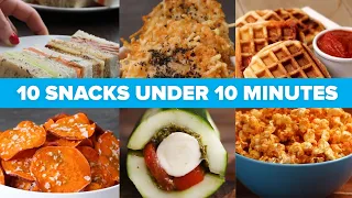 10 Snacks Under 10 Minutes