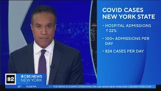 New York state health department reports uptick in COVID-19 cases