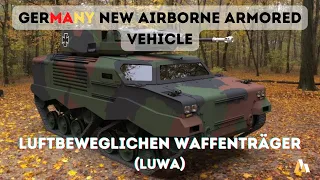 Germany Reveal New LuWa Airborne Armored Vehicle For Replacement Of The AWC Wiesel