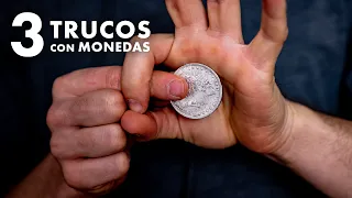 3 VISUAL and EASY TRICKS with COINS | Julio Ribera