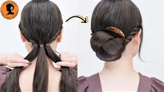 【updo hairstyles】easy  hair tutorial //Chie's Hair Arrange