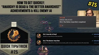 Anno 1800 Quick Tip&Trick #25 - How to get quickly "Anarchy is dead" & "The Better Anarchist"