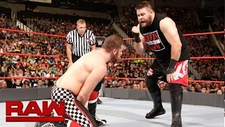 Sami Zayn vs. Kevin Owens: Raw, Sept. 5, 2016