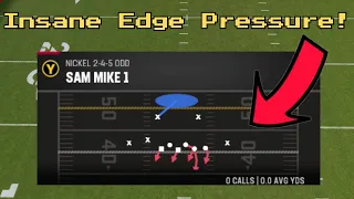 SUPER AGGRESSIVE DEFENSE! Nickel 245 Odd Edge Blitz | Madden 23 Tips & Tricks