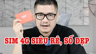 Review Sim Data 4G iTel giá rẻ, số đẹp