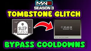 *NEW* MW3 Instant Cooldown Glitch! + Tombstone Essence / Schematics! - MW3 Tombstone Glitch