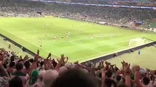 Torcida do Palmeiras cantando 'Rede Globo vai se fuder, o meu Palmeiras não precisa de você"