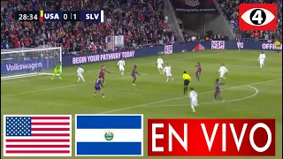 Estados Unidos Vs El Salvador En Vivo 🔴Donde Ver El Salvador Vs USA En vivo Partido El Salvador