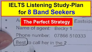 IELTS Listening Study-Plan for 8 Band Seekers By Asad Yaqub