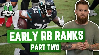 Fantasy Football 2021 - Early RB Rankings: 11-20 + Mike’s Shattered Dreams - Ep. #1045