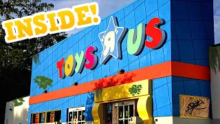 Inside Abandoned TOYS R US - Toys Left Inside (Its Coming Back!)