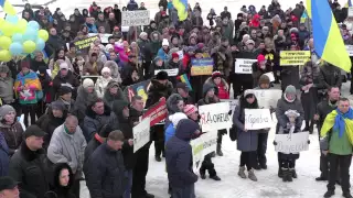 Маріупольці вийшли на антитерористичний мітинг