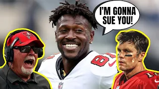 Antonio Brown Wants To SUE The Tampa Bay Buccaneers | Defamation Lawsuit After On Field Meltdown