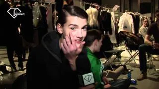 fashiontv - Neil Barrett Men Backstage Fall 2011 Milan Men's Fashion Week - fashiontv | FTV.com