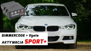 Aktywacja trybu SPORT+ | BMW F30