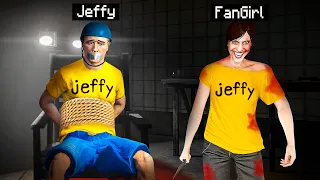 Jeffy Gets CAPTURED by CRAZY FAN GIRL in GTA 5!
