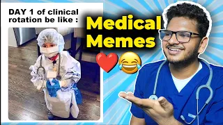 Doctor Reacts to Hilarious Medical Memes ❤️😂 | Anuj Pachhel