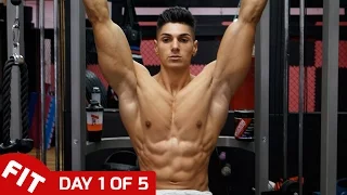ANDREI DEIU TRAINS BACK & ABS - DAY 1 of 5