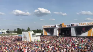 Journey Performing "Don't Stop Believing" At Indy 500 Carb Day