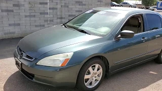 Let's check out a 2005 Honda Accord EX-L with 134k