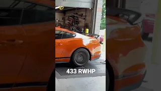 2021 Mustang Mach 1 dyno 443 not 433 fat fingers lol