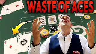 ALL IN with POCKET ACES at the World Series of Poker! | WSOP Vlog #2