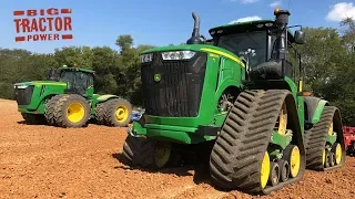 Tracks vs.Tires John Deere 9RX and 9R Showdown