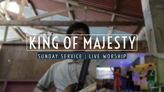 King of Majesty - Hillsong | Sunday Service | Electric Guitar | Live | Valeton GP200