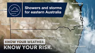 Weather Update: significant rain forecast for parts of Queensland and NSW,  Monday 15 March.