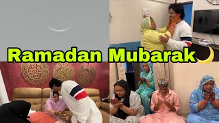 Chaand Mubarak 🌙| Ramadan Mubarak ❤️| Pehla Roza | Sehri se Iftaar tak 😍| Shoaib Ibrahim | Vlog