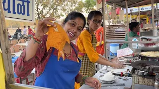 Komal Ji Serves Paplet Fish Thali in Pune | Indian Street Food