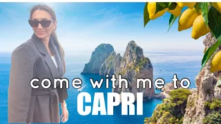CAPRI , ITALY 🍋 OFF season | Sophie Scents 2024