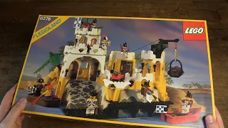 Unboxing, building and reviewing Legoset 6276: Eldorado Fortress from 1989! The original one!