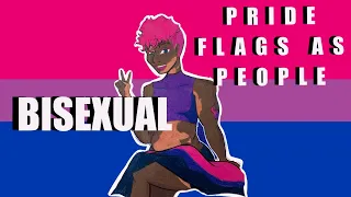 Pride Flags as People BISEXUAL Edition | Bi Pride