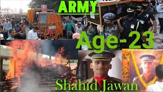 Lieutenant Rishi Ranjan Singh Shahid 😭 || Army Shahid status video || Sad Army status