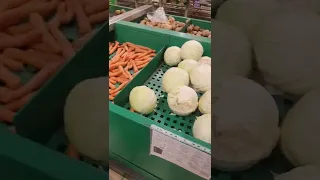 Цена картофель, капусту, морковь и лук в продуктовом магазине в России. 30 марта 2022 #shorts