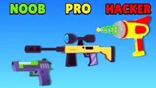 🤢 NOOB vs 😎 PRO vs 😈 HACKER -  Gun Fest | Download App Store APK