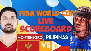 PHILIPPINES VS MONTENEGRO - TUNE UP GAME | FIBA WORLD CUP