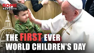 Pope Francis will spend the weekend celebrating the first ever World Children's Day