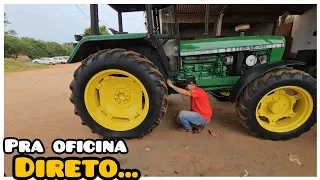 PRIMEIRA VOLTA COM O JOHN DEERE NO PARANÁ